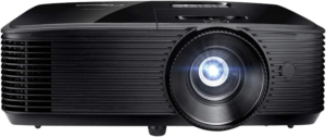 Optoma W400LVe WXGA Professional Projector | 4000 Lumens for Lights-on Viewing | Presentations in Classrooms & Meeting Rooms | Up to 15,000 Hour Lamp Life | Speaker Built In