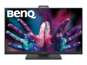 BenQ PD2705Q 27"(68Cm) 2K QHD IPS DesignVue Color Accurate Monitor HDR10,100% Rec709,100% sRGB,Pantone Validated,Calman Verified,Daisy Chain,CAD/CAM & Animation Mode,Auto Pivot,HDMI,DP,USB-C(65W)Grey