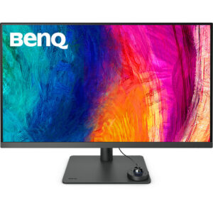 BenQ PD3205U 31.5" (80.01 cm) LCD 3840 x 2160 Pixels 4K Monitor, UHD, sRGB, Rec.709, HDR10, IPS, AQCOLOR Technology, Factory-Calibrated, Color Mode, Darkroom Mode,CAD/CAM Mode,Hotkey Puck G2,KVM,Grey