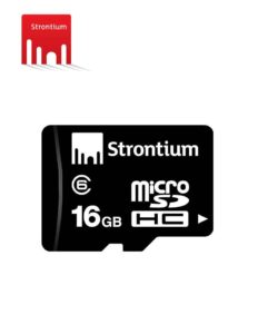 Strontium 16GB Memory Card, MicroSDHC, Class 6