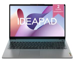 Lenovo IdeaPad Slim 3 Intel Core i5 11th Gen 15.6 inches (39.62cm) FHD Thin & Light Business Laptop (8GB/512GB SSD/Windows 11/MS Office/Backlit Keyboard/Arctic Grey/1.65Kg)