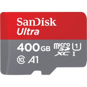SanDisk 400GB Memory Card, A1, Class 10