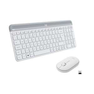 Logitech MK470 Slim Wireless Combo, Off White