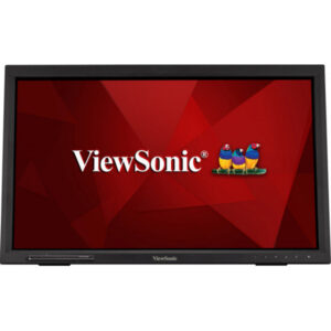 ViewSonic Touch Monitor TD2223 54.61 cm (22") LCD 1920 x 1080 Pixels FHD 1080, IR 10 - Point Touch, 7H Hardness, 75Hz, Dual Speakers, USB 2.0 (Type A x 2 ; Type B x 1), HDMI, DVI, VGA, Black