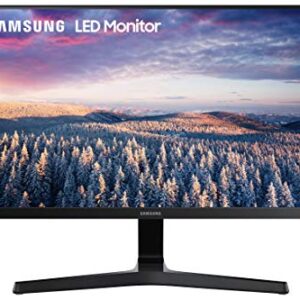 Samsung 24-inch (60.46cm) 1920 X 1080 Pixels FHD Monitor, IPS, 75 Hz, Bezel Less Design, AMD FreeSync, Flicker Free, HDMI, D-sub, (LF24T350FHWXXL, Dark Blue Gray)
