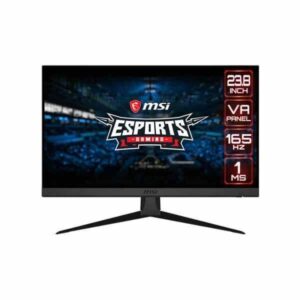 MSI Optix G243 - LCD Esports Gaming Monitor with 165Hz Refresh Rate, 23.8 inches (60.4 cm),16:9 (1920 x 1080) Pixels, 1ms, Anti-Glare Frameless Monitor with HDMI CEC, DP, Night Vision - Black