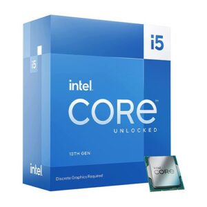 Intel Core i5-13600KF Desktop Processor 14 cores (6 P-cores + 8 E-cores) 24M Cache, up to 5.1 GHz' LGA 1700