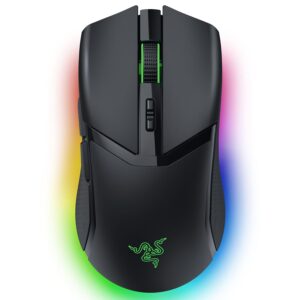 Razer Cobra Pro Compact Wireless Gaming Mouse with Underglow Lighting I High Speed Wireless, Bluetooth, 8 Buttons, 3rd Gen 30K Optical Sensor Switch, Focus Pro-RZ01-04660100-R3A1