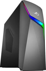 ASUS Core i5 9400F (8 GB RAM/NVIDIA GeForce GTX 1650 Graphics/1 TB Hard Disk/256 GB SSD Capacity/Windows 10 64-bit/4 GB Graphics Memory) Gaming Tower ROG Strix -GL10CS-IN085T, Iron Grey