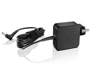 Lenovo Gx20K11840 45W 2 Pin Single Port Adapter For Laptops, Ideapad 100-14Iby/ 100-15Iby - Black