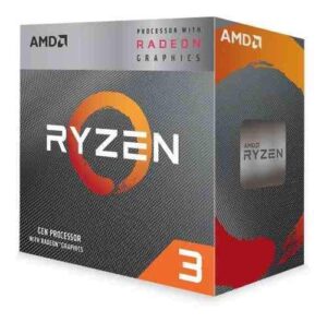 AMD Ryzen 3 3200G with RadeonVega 8 Graphics Desktop Processor 4 Cores up to 4GHz 6MB Cache Socket AM4 (YD320GC5FHBOX)