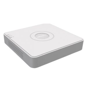 HIKVISION 8 Channel DVR 1080P Lite H.265Pro+ 2MP DVR DS-7108HGHI-K1 HDMI (Without Hard Drive), White with JK Vision BNC DC