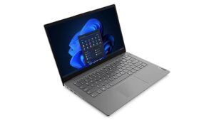 Lenovo V14 G3 IAP Laptop 12th Generation Intel Core i3-1215U / 8GB DDR4 / 512 GB SSD PCIe / 14.0 FHD TN Display/Windows 11/Ms-Office/Silver (Grey) / 1 Year Onsite Warranty