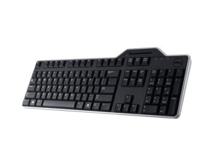 Dell KB813 Smartcard Keyboard (English) with Wire wrap - R4F7T, Black