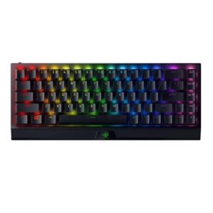 Razer BlackWidow V3 Mini Hyperspeed - 65% Wireless Mechanical Gaming Keyboard (Yellow Switch) IN Razer Chroma RGB Customizable backlighting RZ03-03890100-R3M1(Black)
