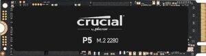 Crucial P5 2TB 3D NAND NVMe Internal SSD, up to 3400MB/s - CT2000P5SSD8