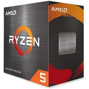 AMD 5000 Series Ryzen 5 5500 Desktop Processor 6 cores 12 Threads 19 MB Cache 3.6 GHz Upto 4.2 GHz Socket AM4 500 Series Chipset (100-100000457BOX)