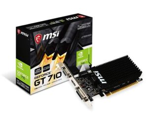 MSI Computer Video Card GT 710 1GD3H LP