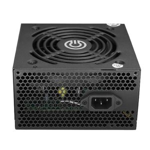 Circle Power Supply - CPH698 V12-400,12 CM Temperature Controlled Ultra Quiet Fan, Double Layered PCB, 12V CPU P8(4+4) Connector, 1 Year Replacement + 3 Years Repaired Warranty