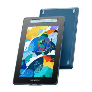XP-Pen Artist 10 2nd Gen Display Tablet 10.1 inch- Pen Tablet with tilt Support, 6 Shortcut Keys, 8192 Levels of Pressure Sensitivity, X3 Elite Stylus & Fully Laminated Display - Blue