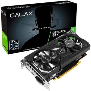 Galax GeForce® GTX 1630 EX (1-Click OC Feature) 4GB GDDR6 64-bit DP/HDMI/DVI-D - 63NQL4HP66EX