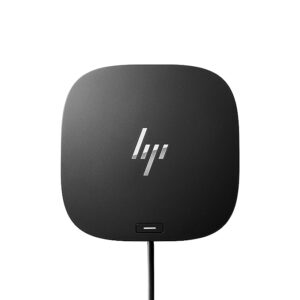 HP USB-C Dock G5-8 in 1 Adapter for Both USB-C and Thunderbolt-Enabled Laptops, PCs, & Notebooks – Single Cable for Charging, Networking, or Data Transfers – Great for Secure & Remote Management