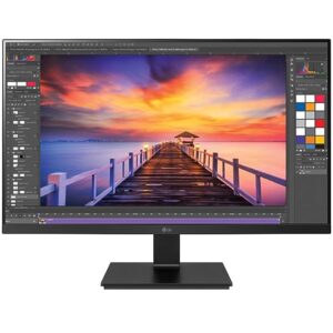 LG - 27Bl650C-B.ATR 27 Inch (69 Cm) 1920 X 1080 Pixels USB-C, Taa Certified, LCD, Full Hd IPS Color Calibrated (Srgb 99%), Swivel/Tilt/Height Adjust, Hdmi & Dp, Inbuilt Speaker (Black)