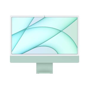 Apple 2021 iMac with 4.5K Retina Display (24-inch/60.96 cm, M1 chip with 8‑core CPU and 8‑core GPU, 8GB RAM, 256GB) - Green