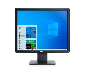 Dell 17" (43.18 cm) VGA Monitor 1280 x 1024 Pixels at 60 Hz, 5 Ms, TN Panel, Brightness 250 cd/m2 (Typical), Anti-Glare, 3H Hard Coating, Interface VGA & Display Port E1715S-Black