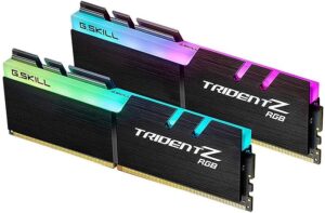 G.SKILL Trident Z RGB 16GB (2*8GB) DDR4 3200 MHz CL16-18-18-38 1.35V Desktop Memory RAM - F4-3200C16D-16GTZR
