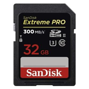 SanDisk Extreme Pro 32GB Class 10 UHS-II SDHC Memory Card (SDSDXPK-032G-GN4IN)