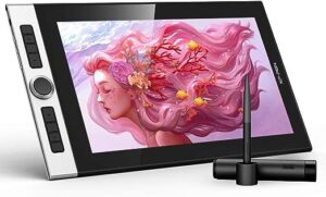 XP Pen Innovator 16 Graphics Drawing Tablet with Screen Full-Laminated Drawing Monitor with Tilt Battery-Free Pen & 8 Shortcut Keys, Compatible with Windows and Mac, 15.6inch Pen Display