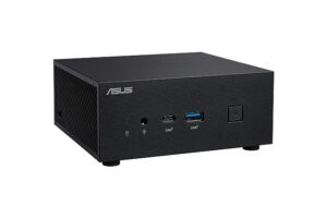 ASUS Mini PC PN63 S1 with 11th Gen Intel® Core™ i3 Processor and Intel® UHD Graphics* (Barebone) Black, up to 64 GB DDR4 RAM, PCIe® Gen 4 x4 M.2 NVMe® SSD, Intel® 2.5 Gb LAN, WiFi 6E