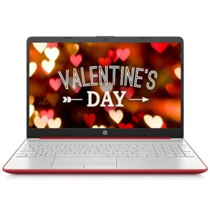 HP 2022 Newest Pavilion 15.6" HD Laptop, Intel Quad-core Pentium Processor, 16GB RAM, 2TB SSD, 11 Hr Battry Life, Intel UHD Graphics, HD Webcam, Bluetooth, HDMI, USB Type-C, Scarlet Red, Win 10