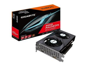 GIGABYTE Radeon RX 6400 Eagle 4G Graphics Card, WINDFORCE 2X Cooling System, 4GB 64-bit GDDR6, GV-R64EAGLE-4GD Video Card