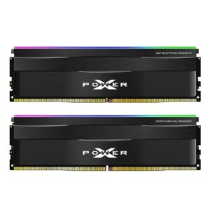 Silicon Power XPOWER Zenith RGB DDR5 32GB 5600MHz PC5-44800 CL40 1.25V UDIMM Gaming Desktop Computer RAM Memory, Black