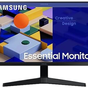 Samsung 27-inch(68.60cm) FHD Monitor, IPS, 75 Hz, Bezel Less Design, AMD FreeSync, Flicker Free, HDMI, D-sub, (LS27C310EAWXXL, Black)