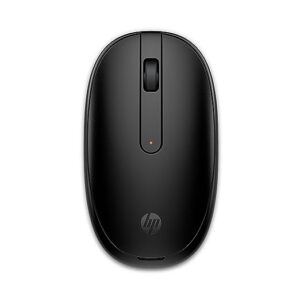 HP 240 Bluetooth Wireless Mouse with 3 Buttons/1600 DPI Red Optical Tracking/Sleek and Ambidextrous/Compatible to Windows 10, macOS, Chrome OS, 3 Years Warranty (Black)