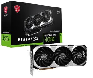 MSI GeForce RTX 4080 16GB VENTUS 3X OC Graphics Card VD8293