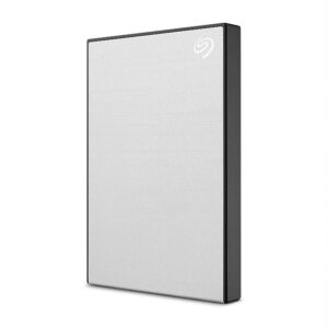 Seagate One Touch 2TB External Hard Drive HDD - Silver USB 3.0 for PC Laptop and Mac, 1 Year Mylio Create, 4 Months Adobe Creative Cloud Photography Plan (STKY2000401)