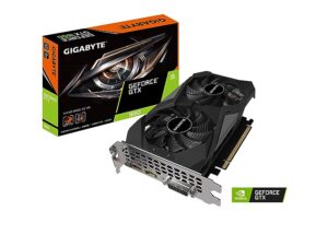 GIGABYTE Nvidia GeForce ® GTX 1650 D6 pci_e_x16 WINDFORCE OC 4GD Graphics Card with Integrated 4GB GDDR6 Memory (GV-N1656WF2OC-4GD)