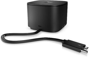 HP 2UK38AA#ABU Thunderbolt Dock G2 - Docking Station - 10Mb LAN - 230 Watt - GB - for EliteBook 1050 G1 ZBook Studio G5 Mobile Workstation - (Enterprise Computing > Racks Cabinets & Mounts)
