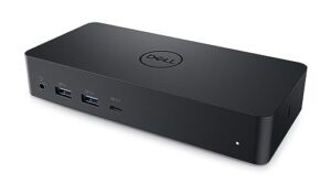 Dell D6000 Usb 3.0 (3.1 Gen 1) Type-C Nero Port Black