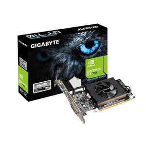 GIGABYTE GeForce GT 710 2GB ddr3_sdram pci_e Memory Graphics Card (GV-N710D3-2GL)