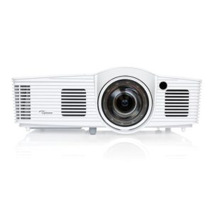 Optoma EH200ST Full 3D 1080p 3000 Lumen DLP Short Throw Projector with 20,000:1 Contrast Ratio and MHL Enabled HDMI Port by Optoma