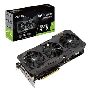 ASUS TUF Gaming NVIDIA GeForce RTX 3080 Ti OC Edition Graphics Card (PCIe 4.0, 12 GB GDDR6X, HDMI 2.1, DisplayPort 1.4a, Dual Ball Fan Bearings, Military-Grade Certification, GPU Tweak II), pci_e_x16