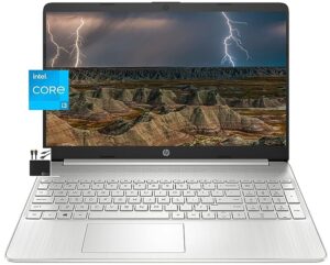HP 2022 Newest Laptop Computer, 15.6" HD Display, Dual Core Intel i3-1115G4 (Upto 4.1GHz,Beats i5-1030G7), 16GB RAM, 1TB SSD, HD Webcam, Bluetooth, WiFi 6, 11+ Hour Battery, Win 11 +MarxsolCables
