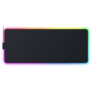Razer Strider Chroma Rectangular Gaming Mouse pad I Hybrid Mouse Mat Chroma RGB I Black- RZ02-04490100-R3M1
